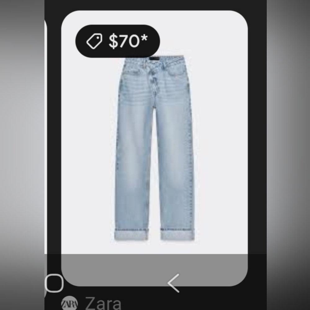 Zara Blue Denim Jeans - Picture 11 of 14